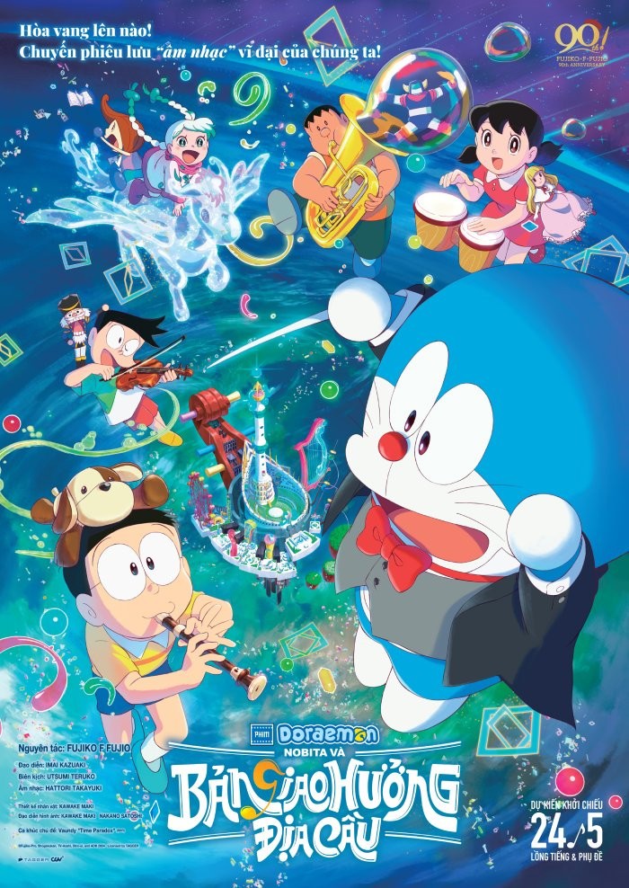 Xem phim Doraemon: Nobita và bản giao hưởng Địa Cầu